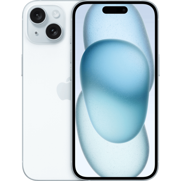 Apple iPhone 15 256 GB telefon, blå - C - Av partner