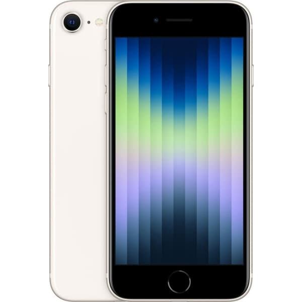 Apple iPhone SE (2022) 128GB, vit - C - Av partner