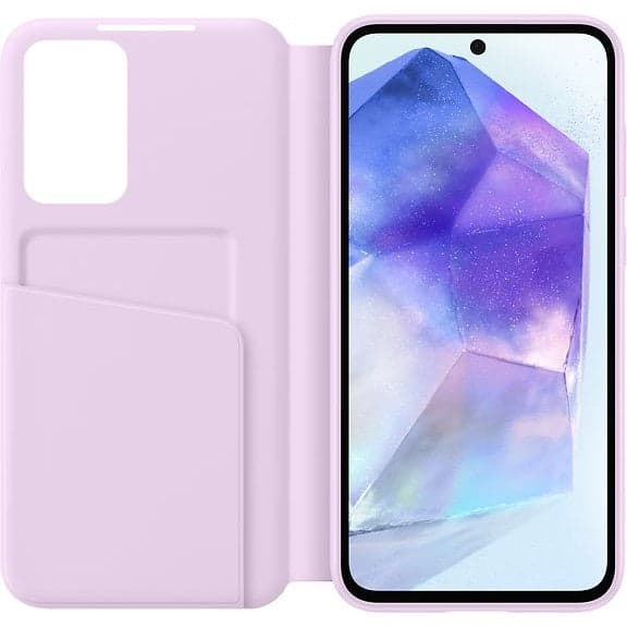 Samsung Galaxy A55 Smart View Walletfodral, Lavender - A - Som ny
