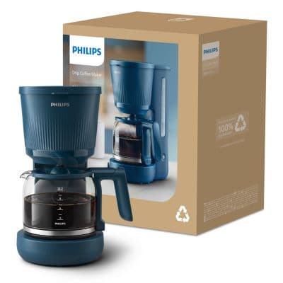 Philips Filterkaffemaskine Serie 3000, Marineblå - C - Mindre Slid