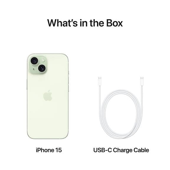 Apple iPhone 15 128GB grön - C - Av partner