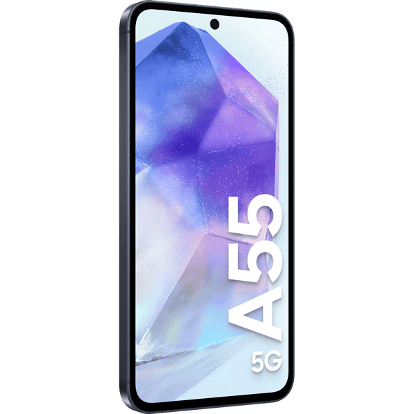 Samsung Galaxy A55 5G, 128 GB, Sort - B - Meget God