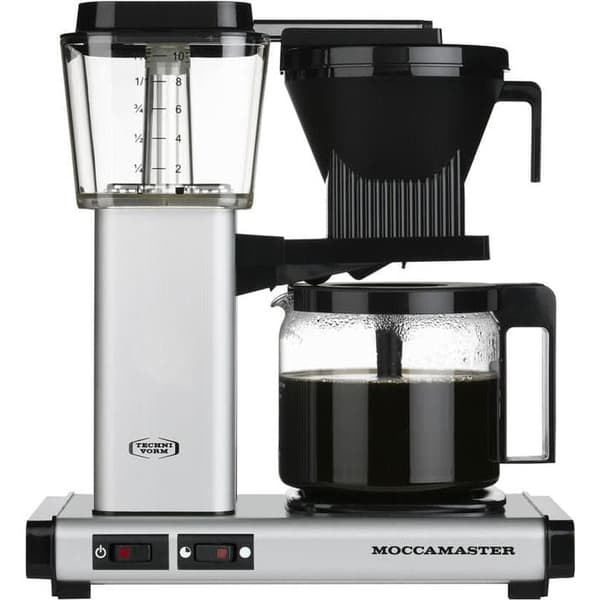 Moccamaster Automatic Matt, Silver - A - Som ny