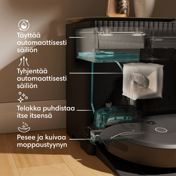 iRobot Roomba Combo 10 Max Robotstøvsuger - C - Mindre Slid