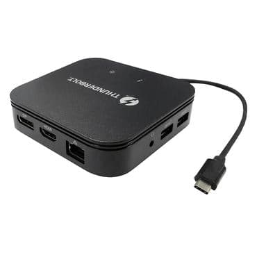 Prokord DPG-15A Dockingstasjon Thunderbolt 3, Svart - A - Som ny