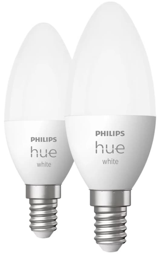 Philips Hue E14 -älylamppu kynttilällä 5,5 W 2 kpl.