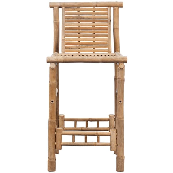 vidaXL Baarijakkarat, 2 kpl:n setti, bambu