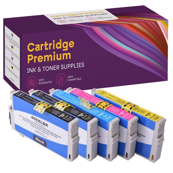 5x blækpatroner til EPSON E405XL CMYKK GP