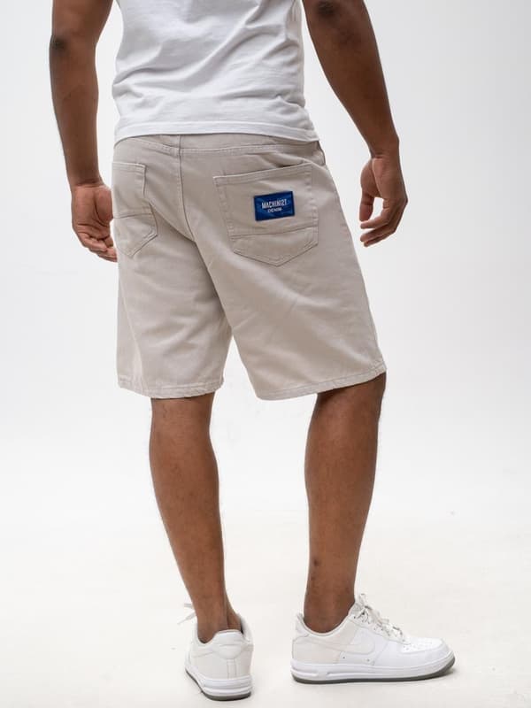 MyStars Washing Basic 30 Cremefärgade herrjeanshorts