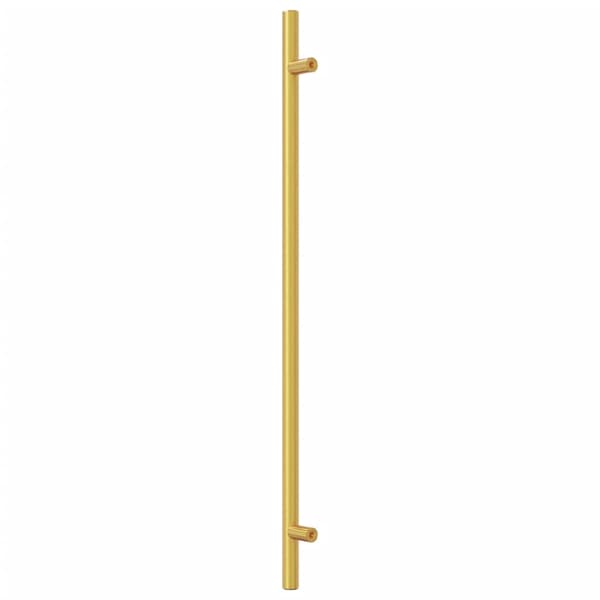 vidaXL skabsgreb, 10 stk., guld, 320 mm, rustfrit stål