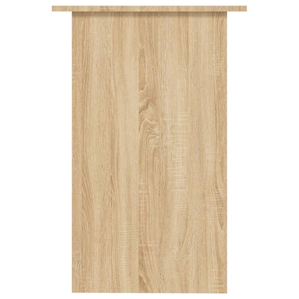 vidaXL skrivebord, Sonoma eg, 90x50x74 cm, spånplade