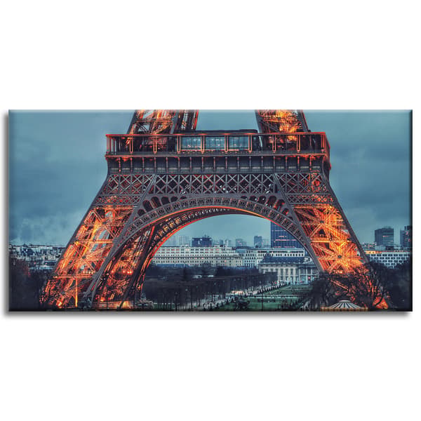 Canvas-taulu, Arkkitehtuuri, Eiffel-torni, 80X40