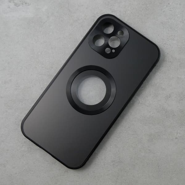 iPhone 12 Pro cover, dobbelt glas, Magsafe, sort
