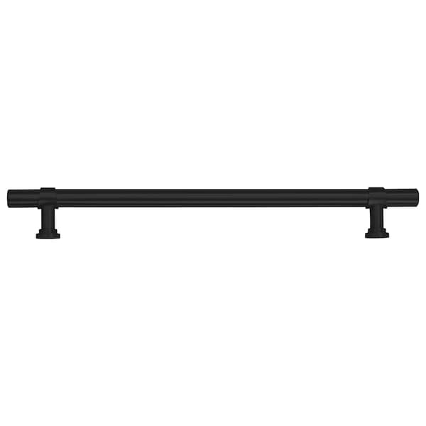 vidaXL skabsgreb 5 stk. sort 192 mm rustfrit stål