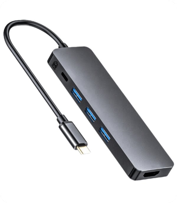 Adapter 5-i-1 USB-C hub SC-USH146