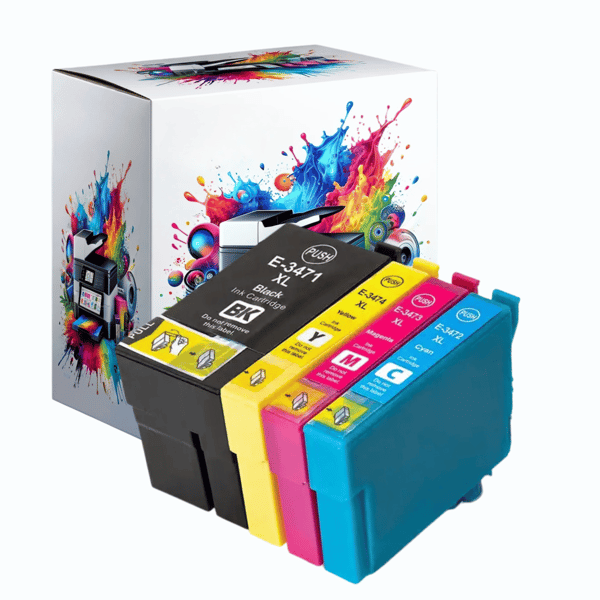 5x blækpatroner til Epson 34XL GP-E3476CMYKK