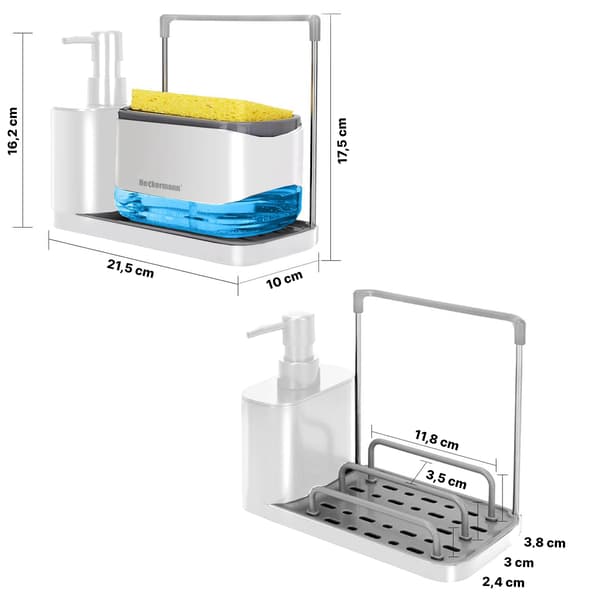 Heckermann KH20039 Köksvätskedispenser Vit