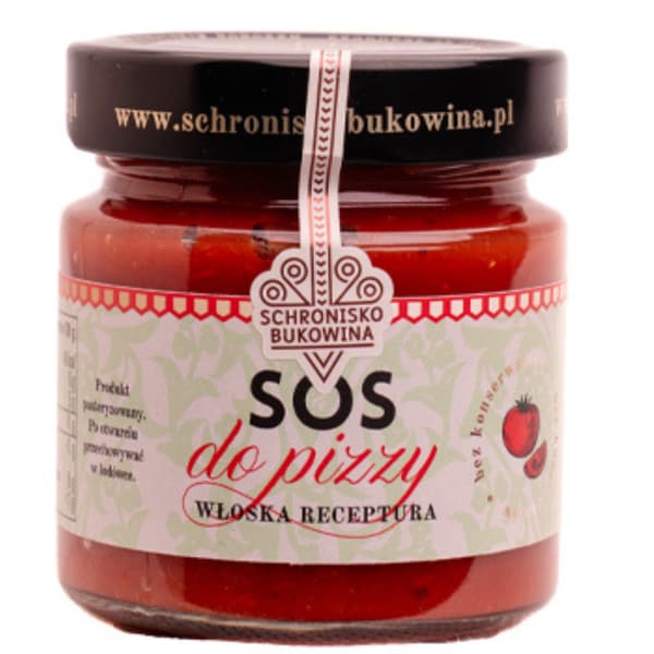Pizzakastike mausteilla 215ml - Schronisko Bukowina