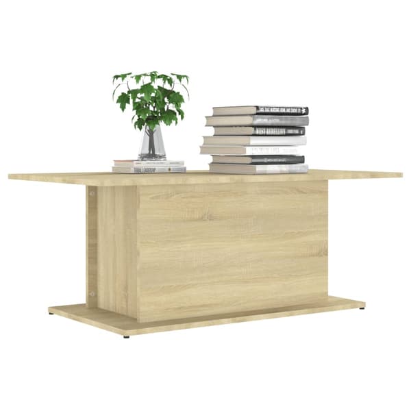 vidaXL sofabord, Sonoma eg, 102x55,5x40 cm