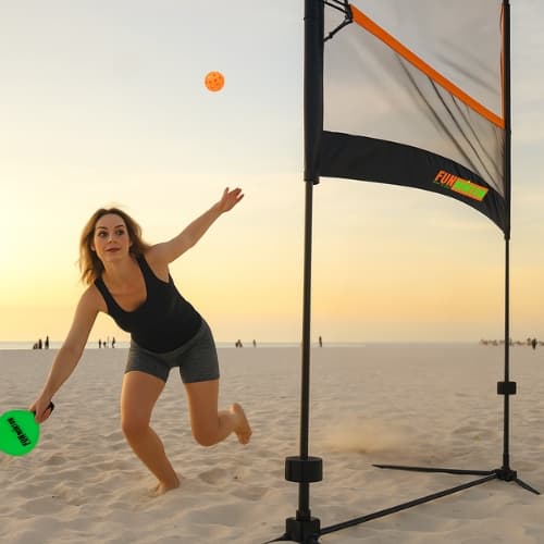 Funminton-urheilupelisetti, ulkopeli, perhepeli, mailaverkko
