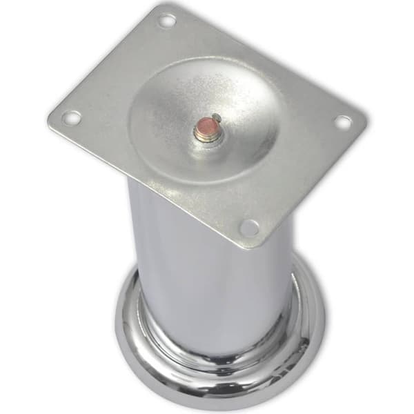 4 runda kromade soffben 120 mm