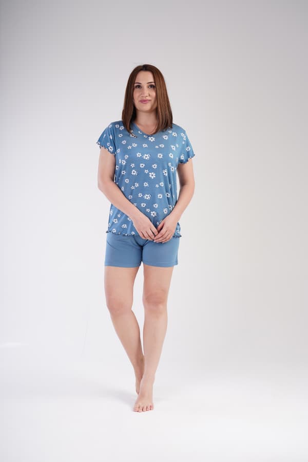Vienetta Pyjamas til kvinder, viskose, 3XL, plus size, stor