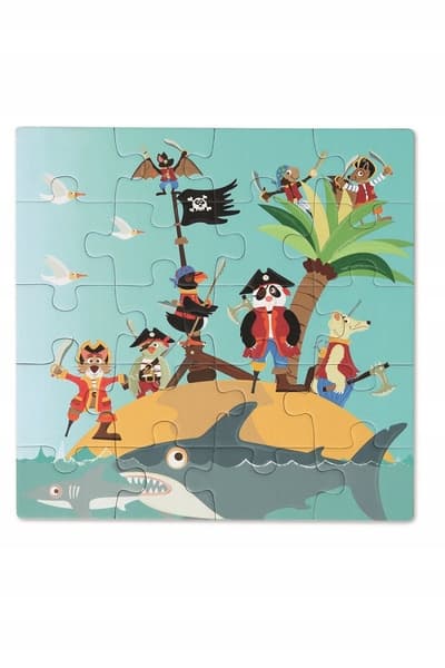 Magnetisk piratspil til børn (2 billeder)