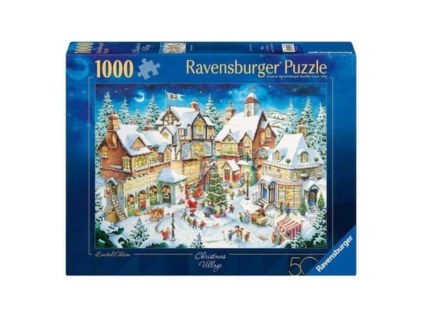 1000 Pussel Vit Jul 50-årsdag