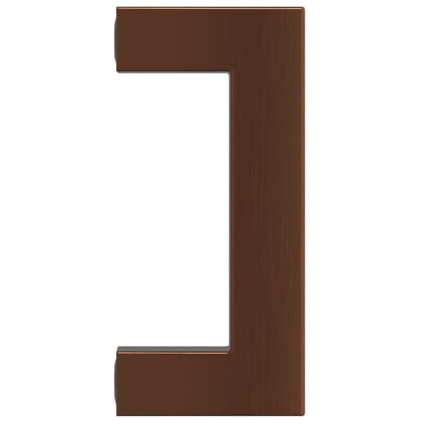 vidaXL skabsgreb 20 stk. bronze 64 mm rustfrit stål