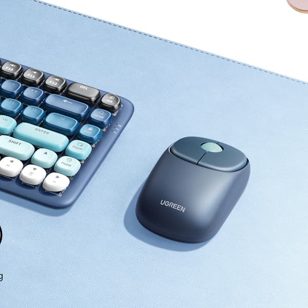 Trådlös datormus MU102 FUN+ Bluetooth 2.4 GHz svart