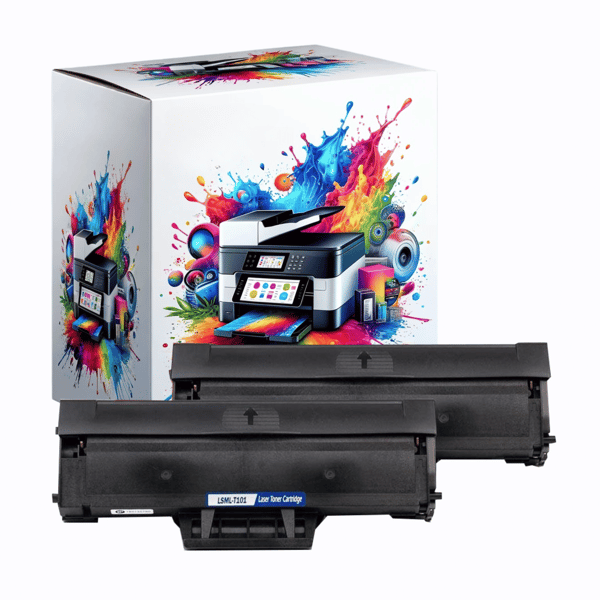 2x Toner til Samsung GP-S101S X2 Sort