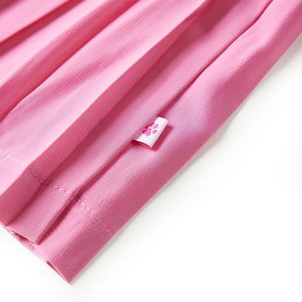 Plisserad barnkjol, rosa, 128