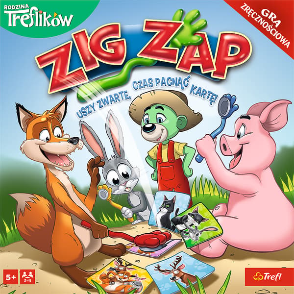 Zig Zap Arcade Game Trefl Family Trefl 02821
