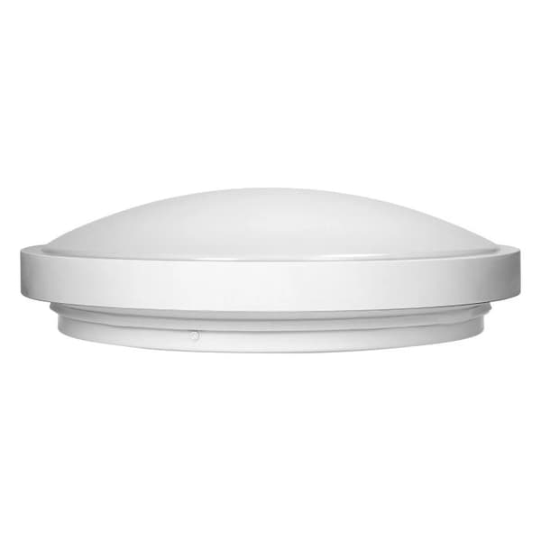Loftlampe SELENE med to E27-pærer, 2x60W, IP54, hvid