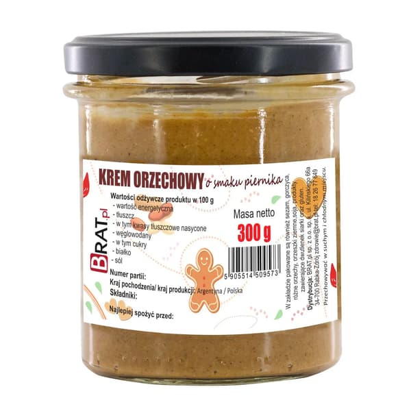 Peberkage nøddecreme 300g