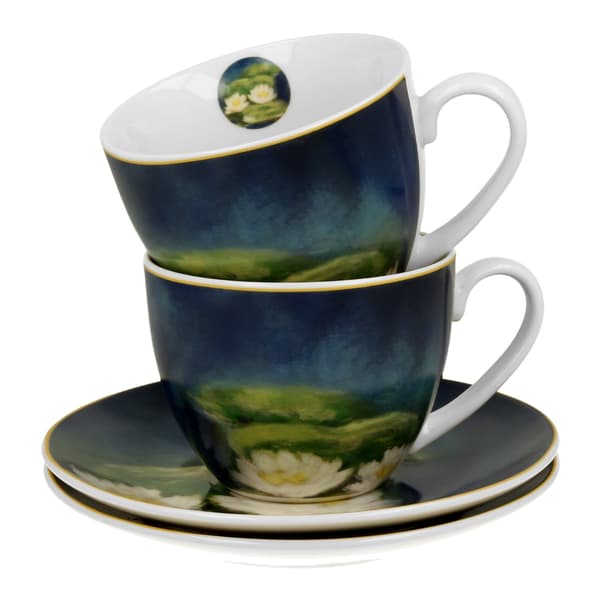 Set med 2 Monet Näckrosmuggar 270 ml
