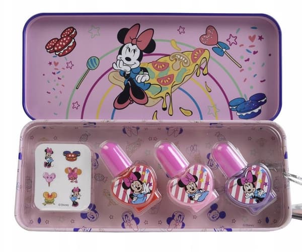 Minnie Mouse metaletui neglelaksæt
