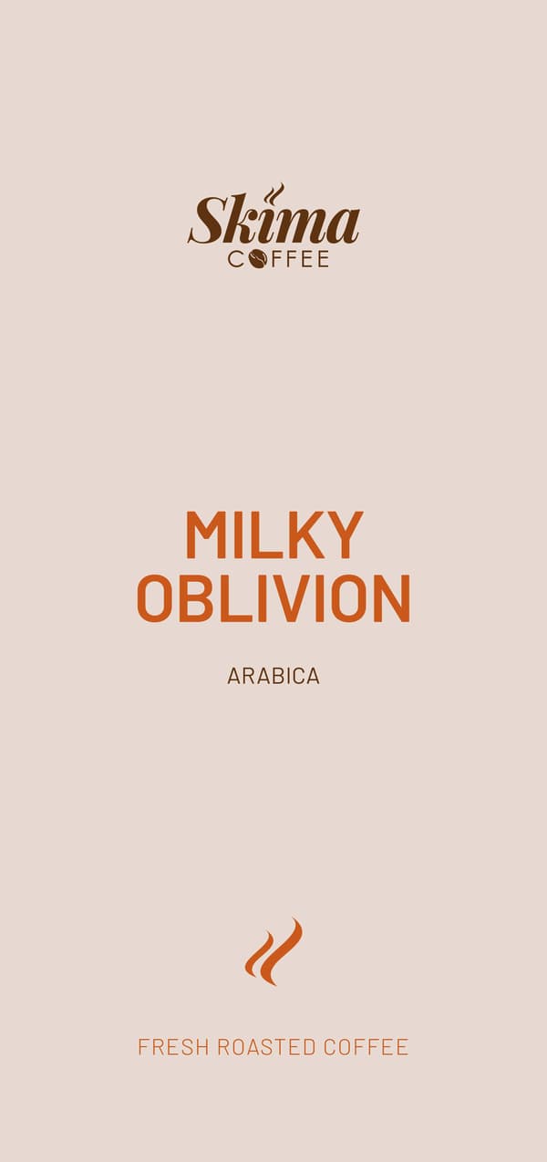 Milky Forgetting kaffe 1 kg 100% arabica nyristet