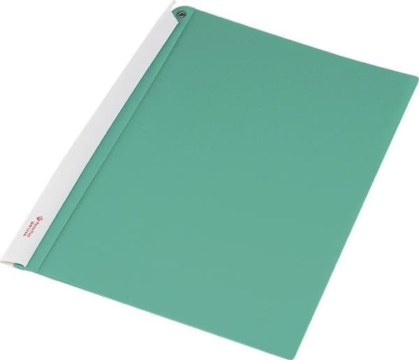 Focus A4-mappe med sidepanel, grøn