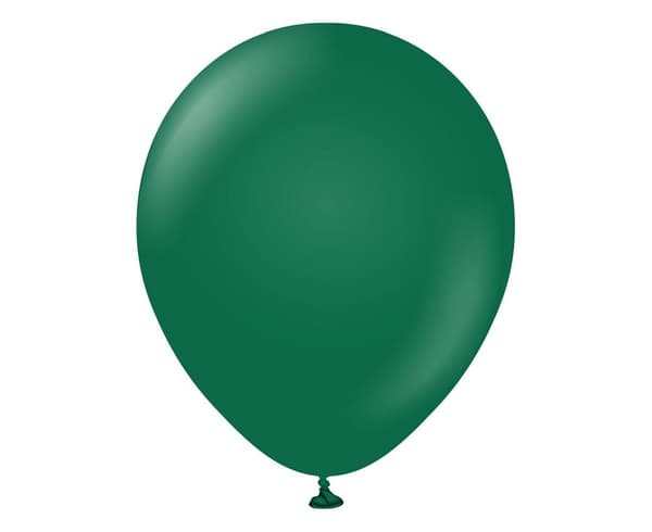 Standard mörkgröna ballonger 25 st