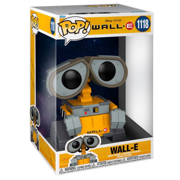 Funko POP Jumbo 10" Wall-e 1118 Wall-E -keräilyfiguuri