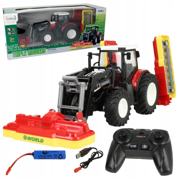 Fjernstyret LED-traktor med plæneklippere Z3241