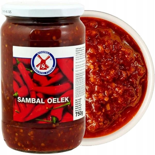 Windmill chilipasta Sambal Oelek 750g