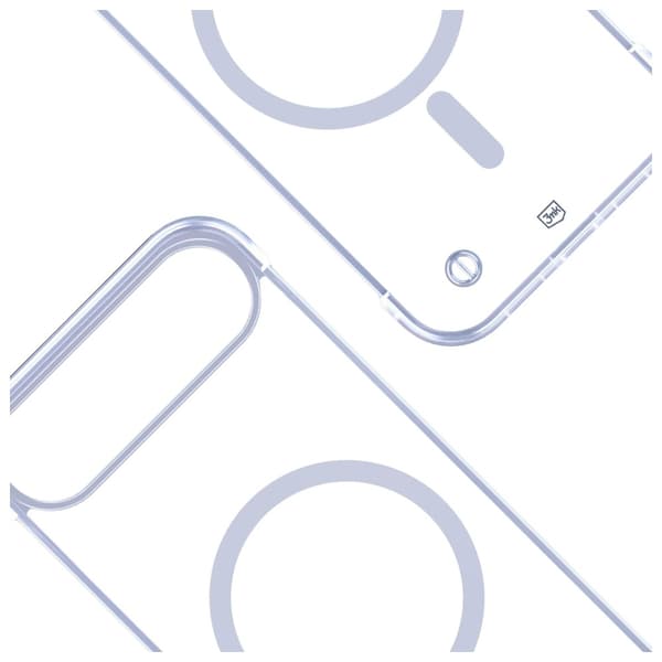 Ultrakevyt 3MK Just20g MagCase iPhone Airille, läpinäkyvä