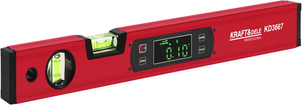Elektronisk niveau 400 mm LCD KD3667