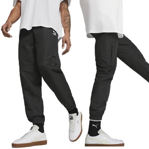 Puma FD Classics Cargo -housut mustat [539698 01] rS