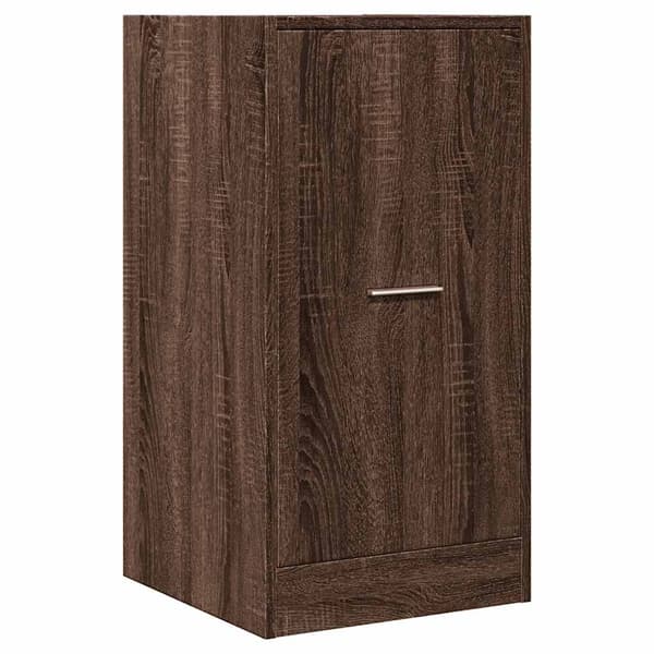 vidaXL apoteksskab brunt egetræ 40x41x77,5 cm