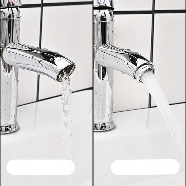 ECO vattensparande kranpumparkapslor 24 mm krom