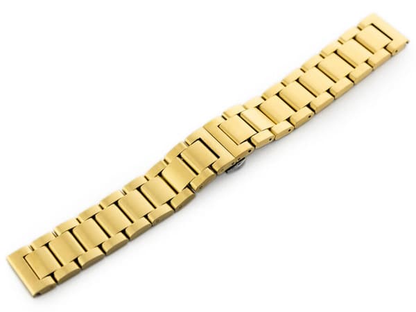 Armband Pacific Modell 7 - guld 22mm