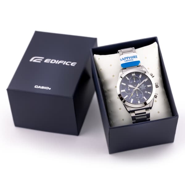 Mieskello Casio EDIFICE Kronografi EFB-710D-2A + Laatikko